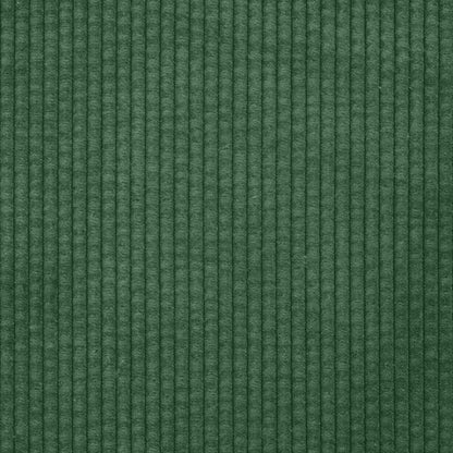 Sofá-luvas 120 cm tecido corduroy verde selva