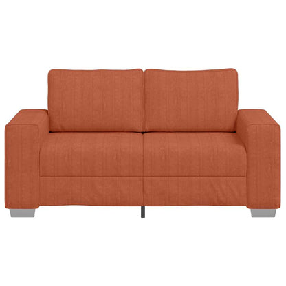 Sofá-luvas 120 cm tecido corduroy laranja vermelho