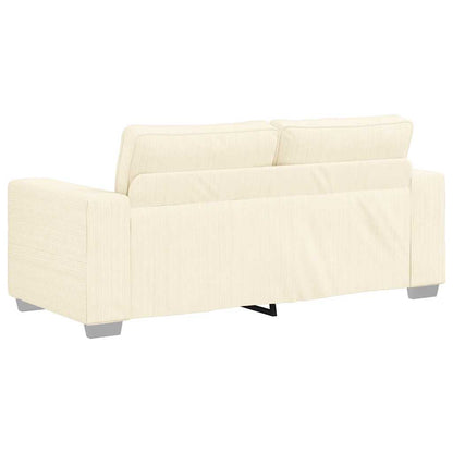 Sofá-luvas 140 cm tecido corduroy creme