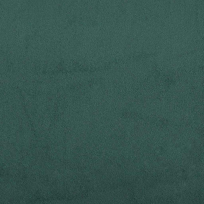 Sofá-luvas 120 cm veludo verde-escuro