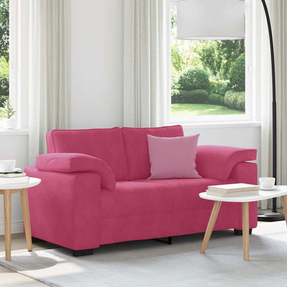 Sofá-luvas 120 cm veludo vermelho tinto