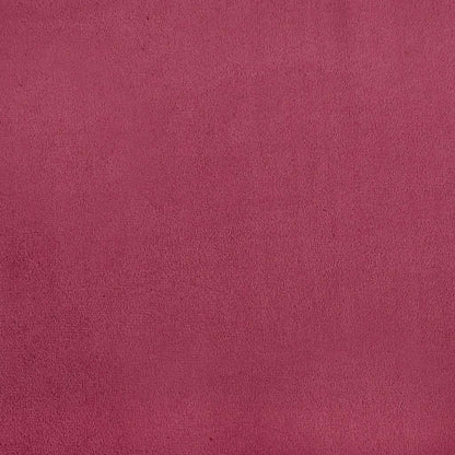 Sofá-luvas 140 cm veludo vermelho tinto