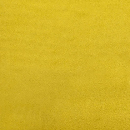 Sofá-luvas 140 cm veludo amarelo