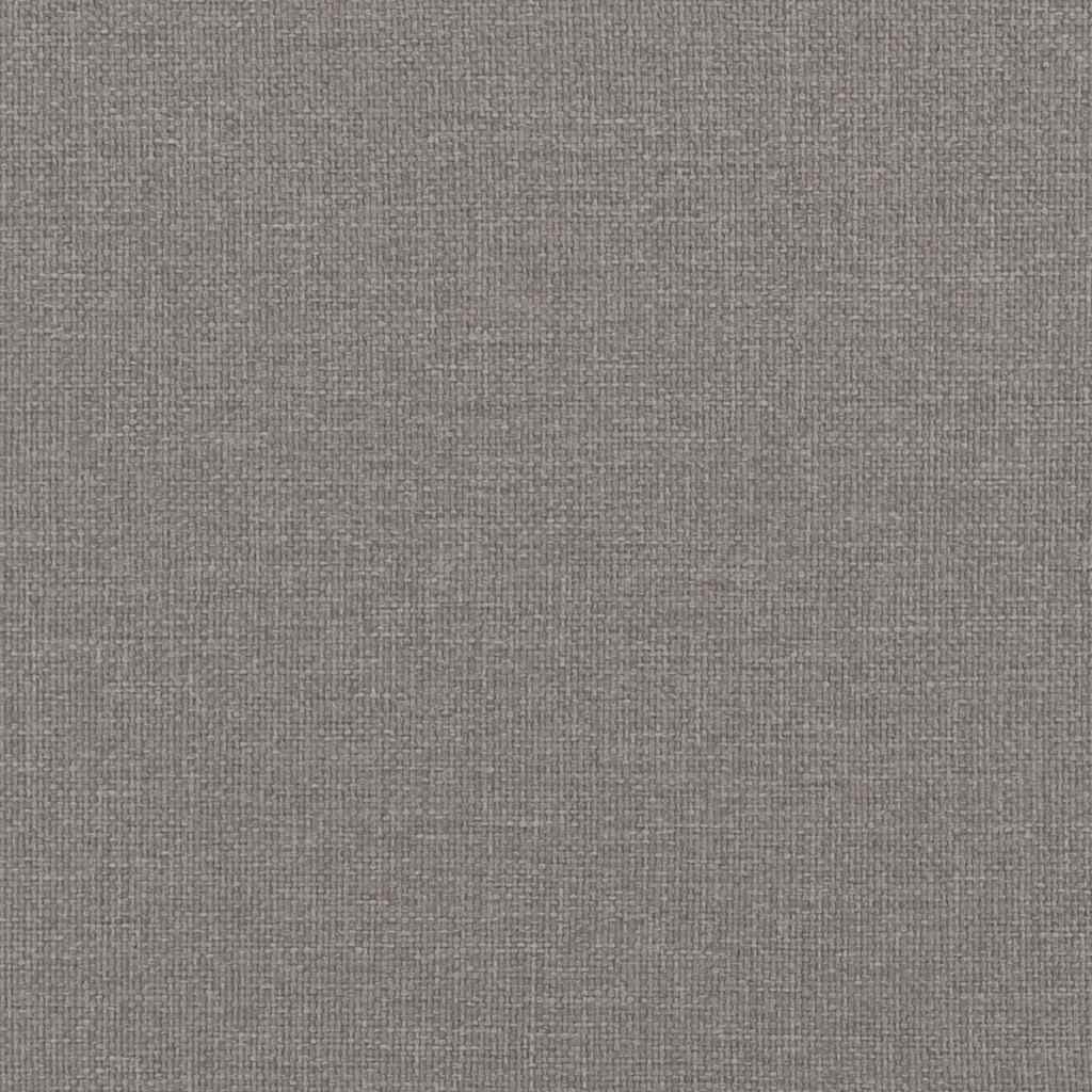 Poltrona tecido 60 cm cinzento-acastanhado