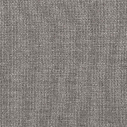 Poltrona tecido 60 cm cinzento-acastanhado