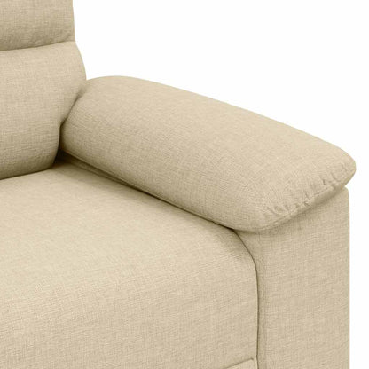 Poltrona 60 cm tecido cor creme