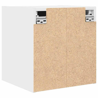 Mesa de cabeceira de parede 38x34x40 cm branco