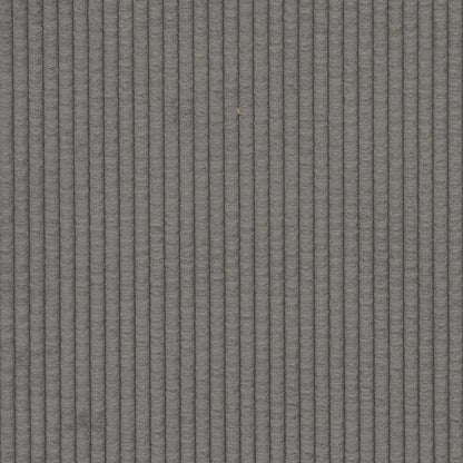 2-seater sofa with L-shaped chaise 125 cm light grey linen