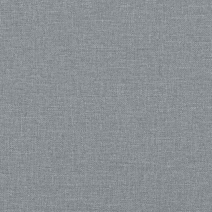 Light grey fabric armchair 55 cm