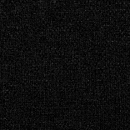 55 cm black fabric armchair