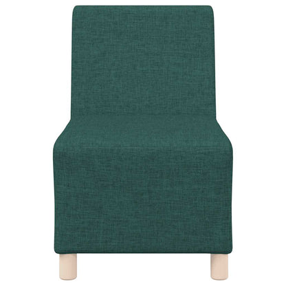 Poltrona 55 cm tecido verde-escuro