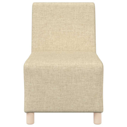 Poltrona 55 cm tecido cor creme