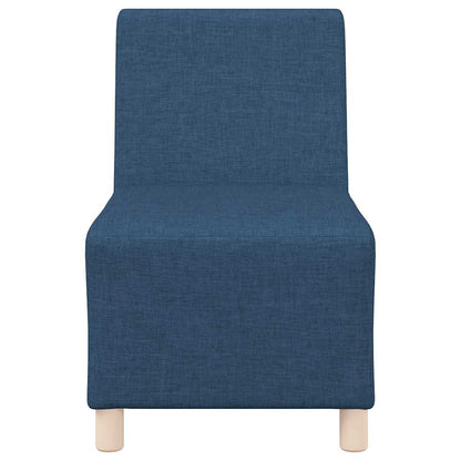 55 cm blue fabric armchair