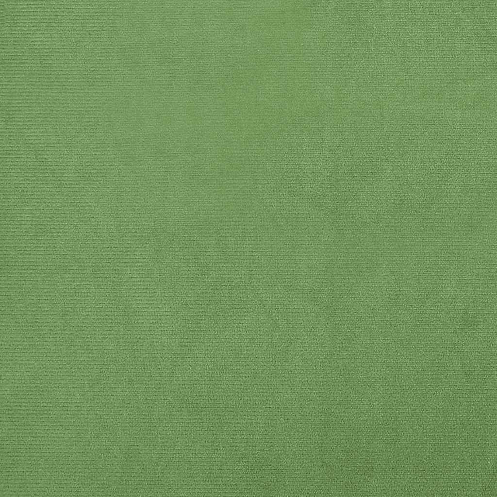 55 cm light green velvet armchair