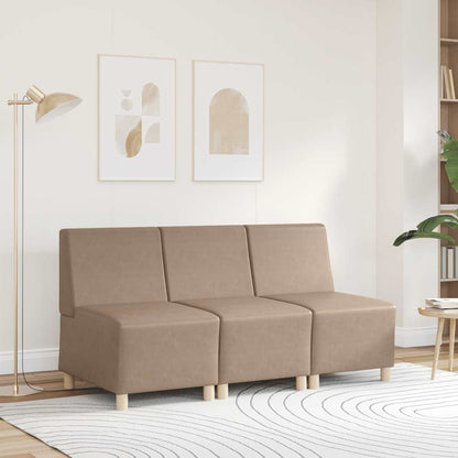 55 cm cappuccino artificial leather armchair