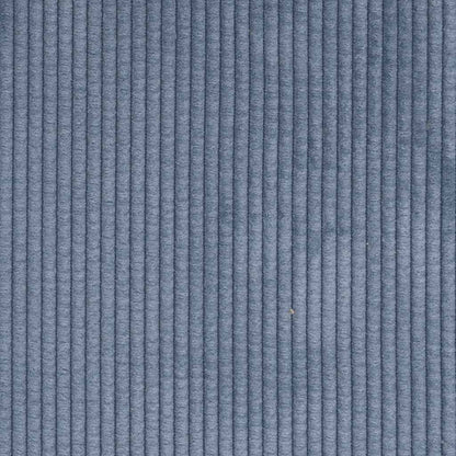 55 cm blue corduroy fabric armchair