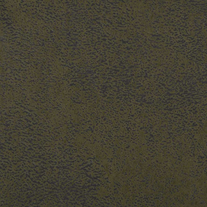Armchair in artificial suede 55 cm military green
