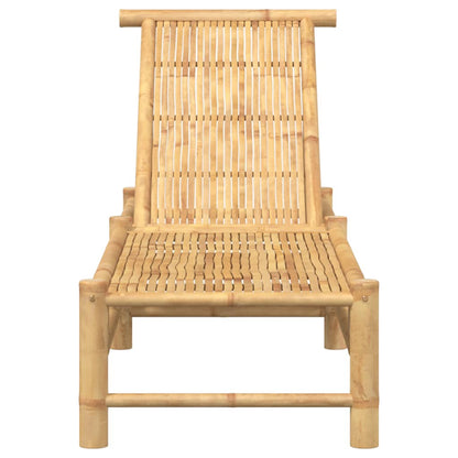 Espreguiçadeira 55x199x30 cm bambu