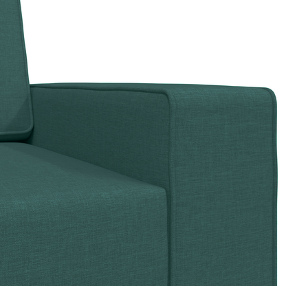 Sofá Cama de Chão 2 em 1 Verde Escuro 245x150x60.5 cm