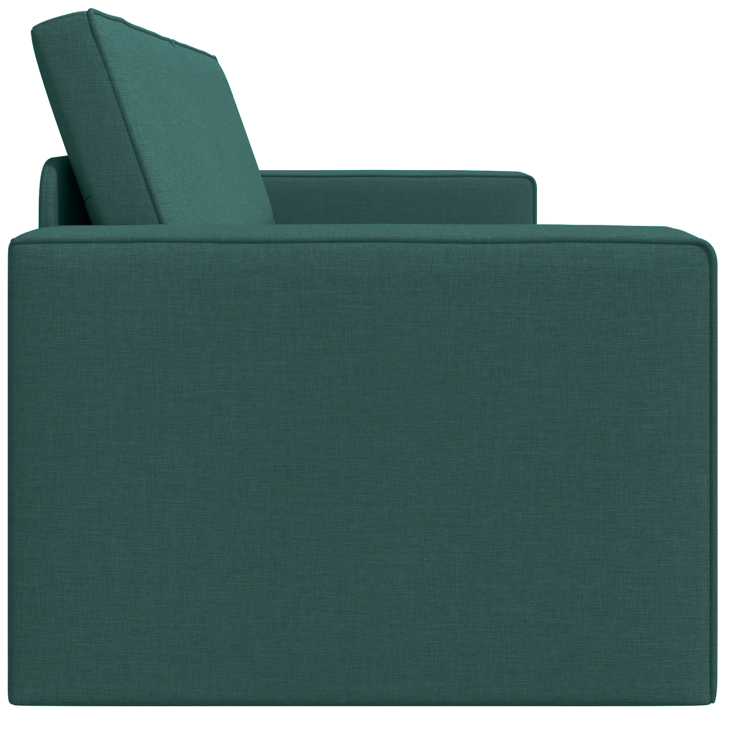 Sofá Cama de Chão 2 em 1 Verde Escuro 245x150x60.5 cm