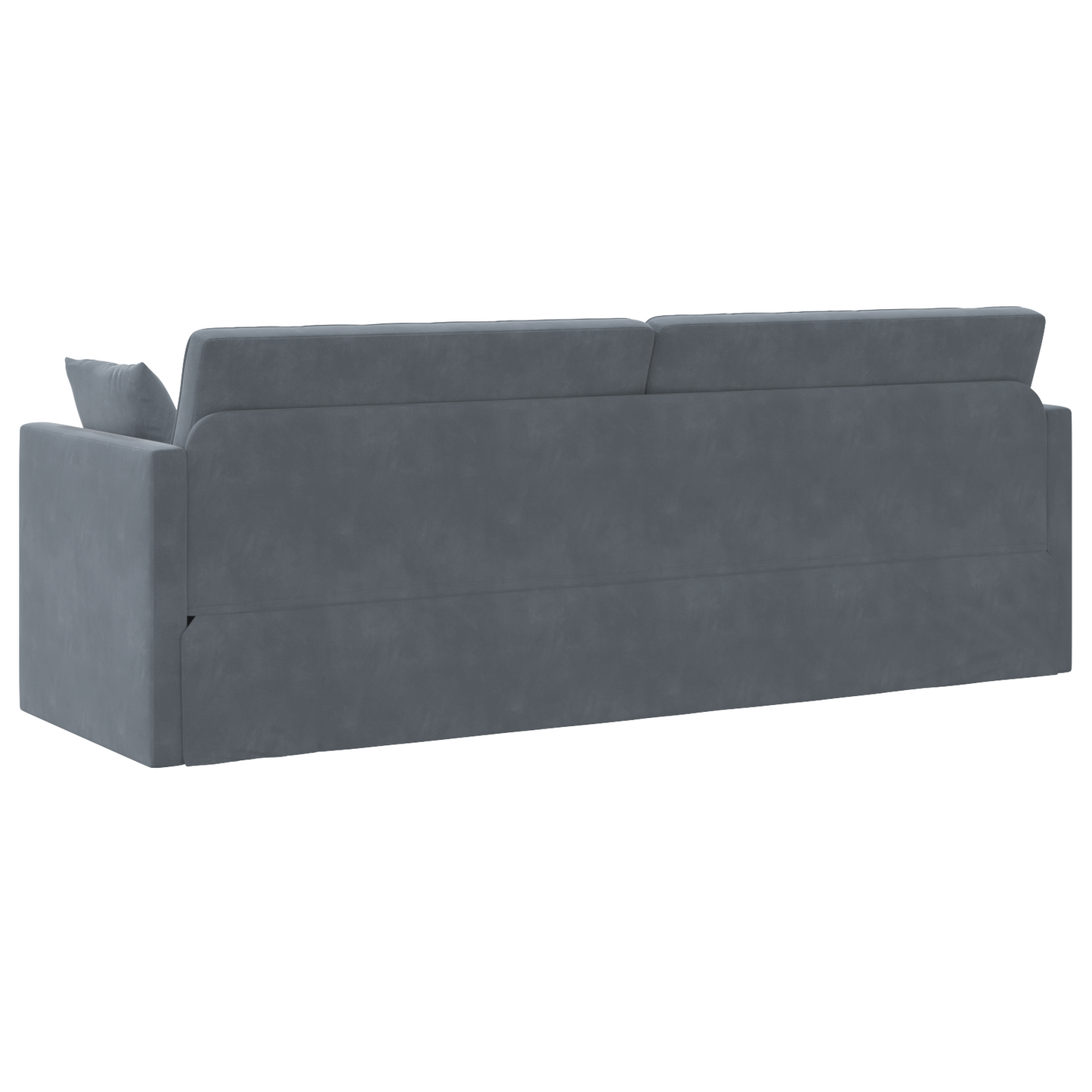 Sofá Cama 2 em 1 Cinza Escuro 213x144x60 cm Veludo