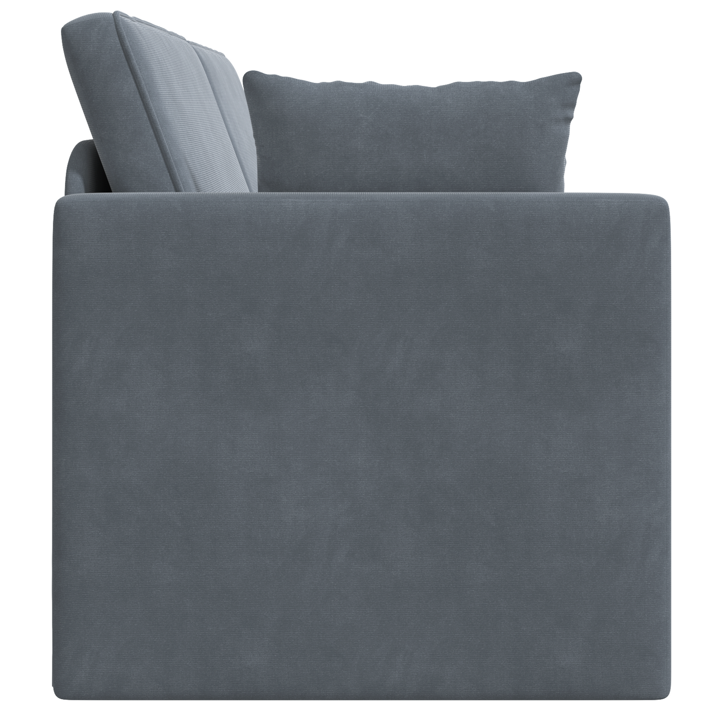 Sofá Cama 2 em 1 Cinza Escuro 213x144x60 cm Veludo