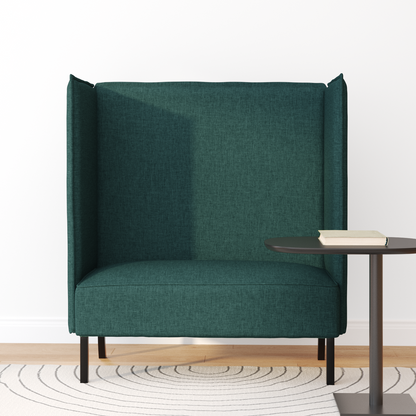 Sofá Alto-Costura Verde Escuro 109x56x121 cm Tecido