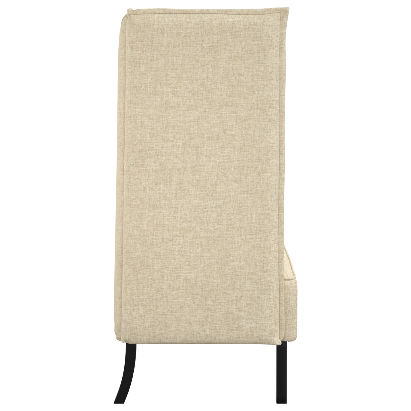 Sofá Alto Creme 109x56x121 cm Tecido